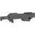 Midwest Industries Ruger PC Carbine Side Folder Chassis Black