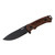 Woox Rock62 Fixed Blade Knife, Walnut, 4-1/4" Blade