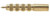 J. Dewey Mfg. Co. Inc. .38/.357/9mm Caliber Brass Jag, 8-32 Male Thread