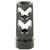 Fortis Manufacturing Muzzle Brake 9mm 1/2x36 Black