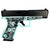 Glock 48 Gen 5 9mm Luger Pistol 4.17" Barrel 10+1 Rounds Black Slide Robin's Egg Blue Paisley Frame
