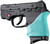 Hogue HandAll Beaver Grip Sleeve Smith & Wesson Bodyguard 380 Taurus TCP Spectrum Aqua