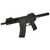 Tippmann Arms Micro Elite Pistol 22 Long Rifle 7" Black Threaded Barrel Black Frame Black Pistol Grip