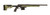 Howa Hogue 1500 Oryx Mini Action Bolt Action Rifle 20" Barrel OD Green Stock Black Metal Finish