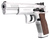 Tanfoglio IFG TF-LIMPRO-45 Defiant Limited Pro .45 ACP Pistol 4.80" Barrel 10+1 Round Hard Chrome Finish Brown Polymer Grip