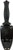 American Buffalo Knife & Tool Boot Fixed Blade Knife 3.5" Spear Point 8Cr13MoV Black Oxide Blade Polymer Handle Black - Image 1