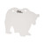 Allen EZ Aim AR500 Bear 3/8 Inch Thick Hanging Target