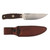 Uncle Henry 191UH Fixed Blade Knife 4.6" Drop Point 7Cr13 Satin Blade Staglon Handle Brown