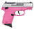 SCCY CPX-1 9mm Luger Pistol 3.1" Barrel 10+1 Round Stainless Slide Pink Frame (Includes Trigger Guard Lock)