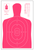 Action Target B-27E Target 23x35 Inch Red 100 Pack