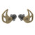 Axil X20 Ear Plugs, Desert Tan (NRR 20dB)
