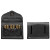 DeSantis Gunhide 2x2x2 Cartridge Belt Slide Ambidextrous .38 Special/.357 Magnum Leather Black