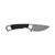 Kershaw Brace Fixed Blade Knife 2" Drop Point 8Cr13MoV Stonewashed Blade Stainless Steel Handle Black