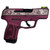 Ruger Max-9 Pro 9mm Luger Pistol 3.2" Barrel 12+1 Round Custom Paisley Slide Custom Black Cherry Grip