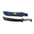 Gsm Hawk Machete 15-Inch Black with Nylon Sheath