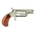 North American Arms 22MS .22 Magnum Pistol 1.125" Barrel 5rd Capacity Silver with Wood Grips