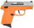 SCCY CPX-1 9mm Luger Pistol 3.1" Barrel 10+1 Round Stainless Slide Orange Frame (Includes Trigger Guard Lock)