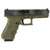 Glock 22 Gen3 40SW Pistol 15+1 Round Black Multicam Slide Olive Drab Green Frame