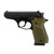 Bersa Thunder 380 ACP Pistol 3.5" Barrel 15+1 Round Black Slide OD Green Grip