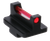 TRUGLO Fiber Optic Pro Front Sight Sig Sauer P320 X5 Steel Fiber Optic Red