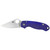 Spyderco Para 3 Pocket Knife 2.95" Drop Point CPM S110V Stainless Steel Blade G-10 Handle Dark Blue - Image 1