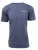 Glock AA75160 Pistol Flag Shirt 3X-Large Heather Navy