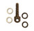 GrovTec Sling Swivel Stud Pack 7/8" Machine Screw with Spacer
