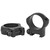 Warne Mountain Tech Picatinny 35mm Scope Rings Matte Black Medium