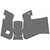 Talon Grips Glock 19 Gen5 Rubber Black (Adhesive Grip Enhancements)