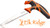 Master Cutlery Elk Ridge Trek Fixed Blade Knife 5" T-Handle Black/Orange/Stainless Steel