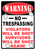 Rivers Edge No Trespassing Sign 12x17 Inch