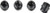 Ed Brown Products 1911 Grip Screw Bushings, Blued, 4-Pack