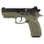 IWI Jericho 941E 9mm Luger Pistol 3.8" Barrel 17+1 Round Olive Drab Green