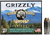 Grizzly Cartridge High Performance Handgun 40 S&W Ammo 180 Grain Jacketed Hollow Point Box of 20