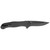CRKT Taco Viper Assisted Opening Knife 4-1/5 Inch Drop Point Blade Black