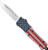 Cobratec Knives CTK1 OTF Knife 3" Tanto Blade American Flag