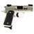 Kimber Micro 9 Rapide Frost 9mm Luger Pistol 3.15" Barrel 8+1 Round Silver Slide Black Grip Silver Frame