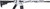 Great Lakes Firearms & Ammo AR-15 Bolt Action Rifle 450 Bushmaster 18" Barrel Snow Camo