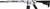 Great Lakes Firearms & Ammo AR-15 Bolt Action Rifle 450 Bushmaster 18" Barrel Snow Camo