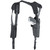 Uncle Mike's Pro-Pak Vertical Shoulder Holster Right Hand Large Frame Semi-Automatic 5.5" Nylon Black