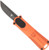 Cobratec Knives California 952 OTF Knife 1.75" D2 Steel Orange