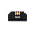 Night Fision Perfect Dot Costa Ludus Night Sight Glock 43x Orange Front Green Rear