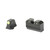 XS Sights R3D 2.0 Handgun Sight Set Glock 19 Suppressor Height Green