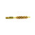 Pro-Shot Benchrest Quality Pistol Bore Brush 22 Caliber 8 x 32 Thread Bronze