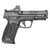 Smith & Wesson M&P9 M2.0 9mm Luger Pistol 4.25" Barrel 17+1 Round Black with Holosun SCS