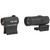 Holosun HS403C 20mm Micro Red Dot Sight with HM3X 3x Magnifier Combo Black