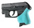 Hogue Handall Hybrid Ruger LCP Grip Sleeve Aqua