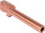 BARREL G17 GEN 1-4 BRONZE<ZEV BBL-17-PRO-BRZ MATCH