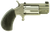 North American Arms Pug .22 Magnum Pistol 1" Barrel 5-Round Silver with Black Grip