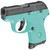 Ruger LCP .380 ACP Pistol 2.75" Barrel 6+1 Round Turquoise Cerakote Grip Black